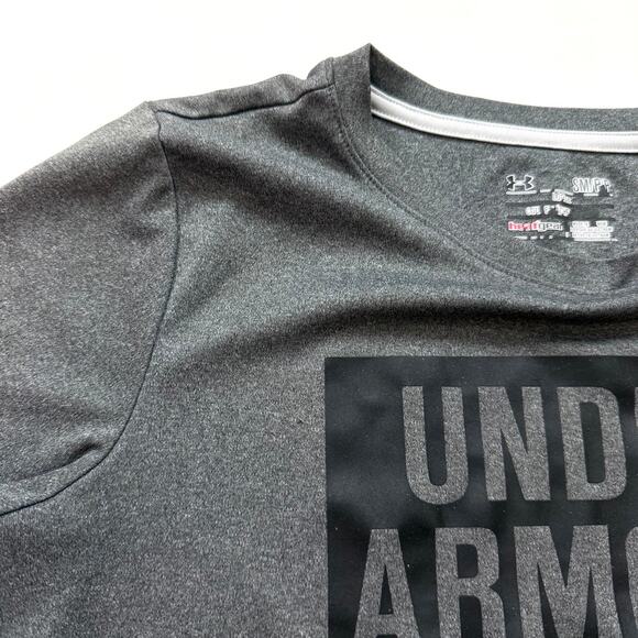 Under Armour HeatGear Gray T-Shirt - Picture 3 of 6
